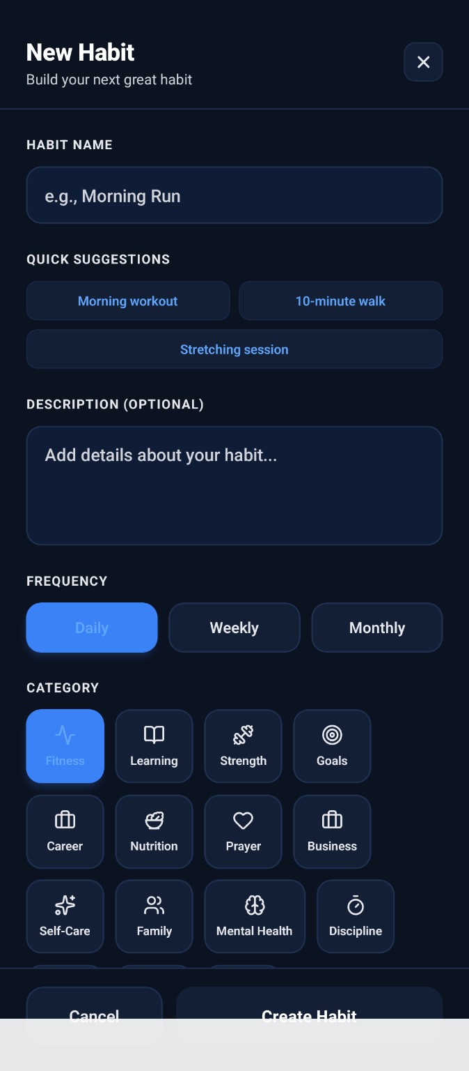 Momentumly habit creation investor preview